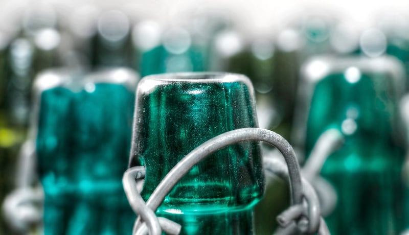 Recycled Glass Art